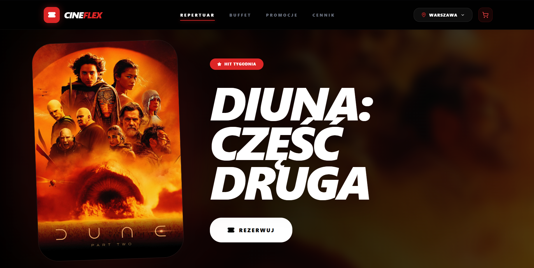 CineFlex – strona główna